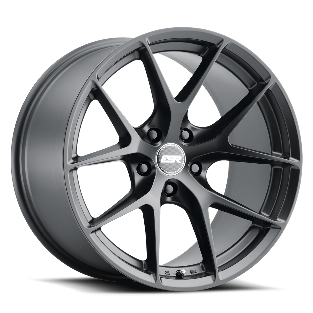 ESR RF2 Matte Black 18x10 5x112 25 81051425 RF2MBLK 5X112